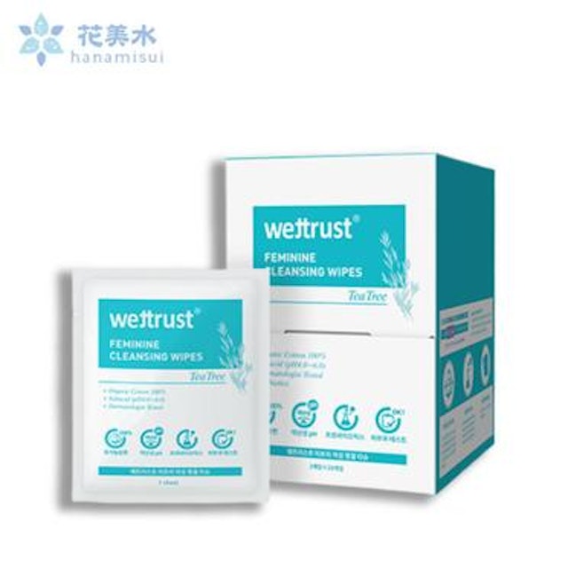 Wettrus 衛司特 茶樹精油私密護膚巾 1