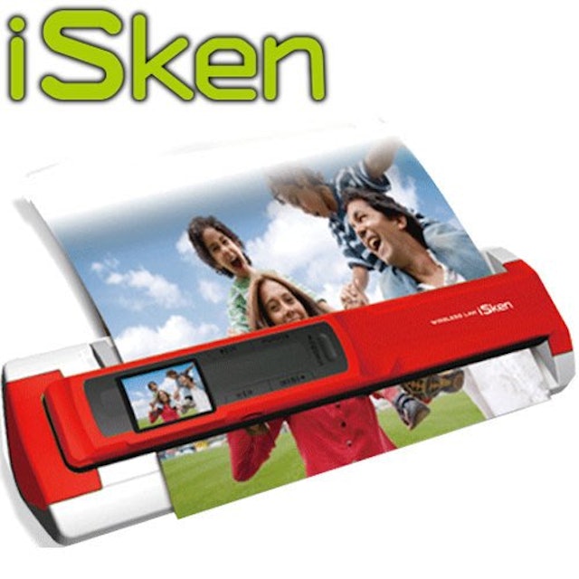 iSken  專業版 WiFi 分離式手持隨身掃描器 1