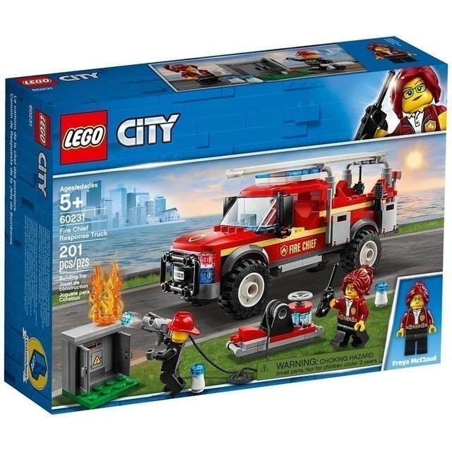 LEGO LEGO CiTY 消防隊長救援卡車 1