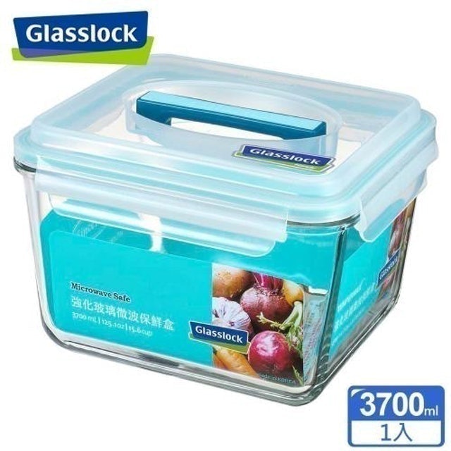 Glasslock 強化玻璃微波保鮮盒 1