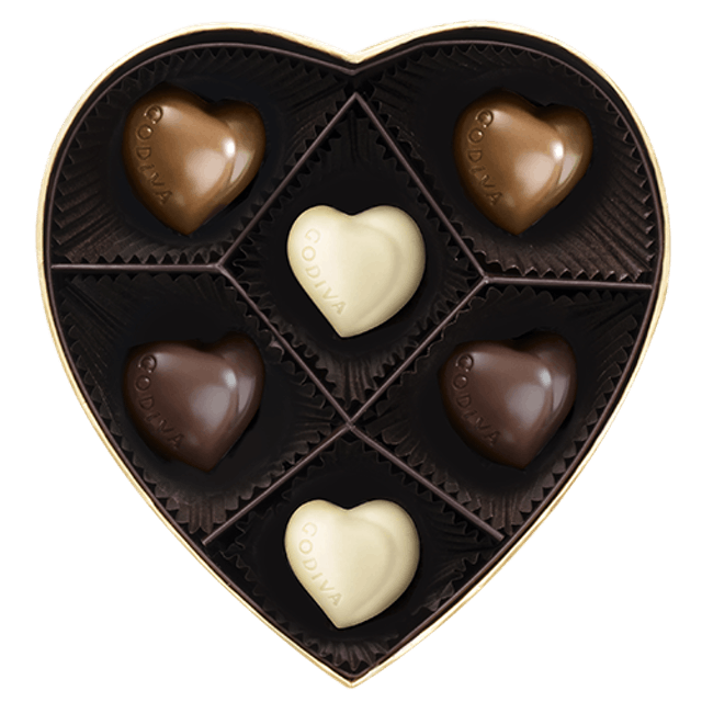 GODIVA 金裝心形巧克力禮盒 1
