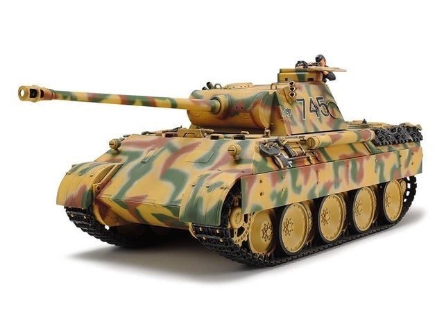 TAMIYA田宮  Panther Ausf.D 德軍豹式坦克D型 1