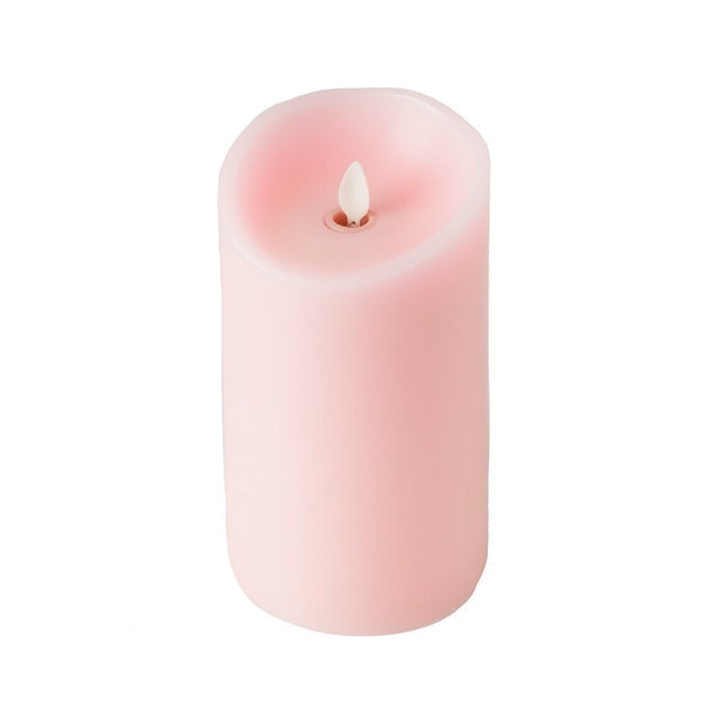 LUMINARA 粉紅玫瑰香氛蠟燭燈 1