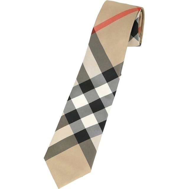 BURBERRY 經典款型格紋絲質領帶 1