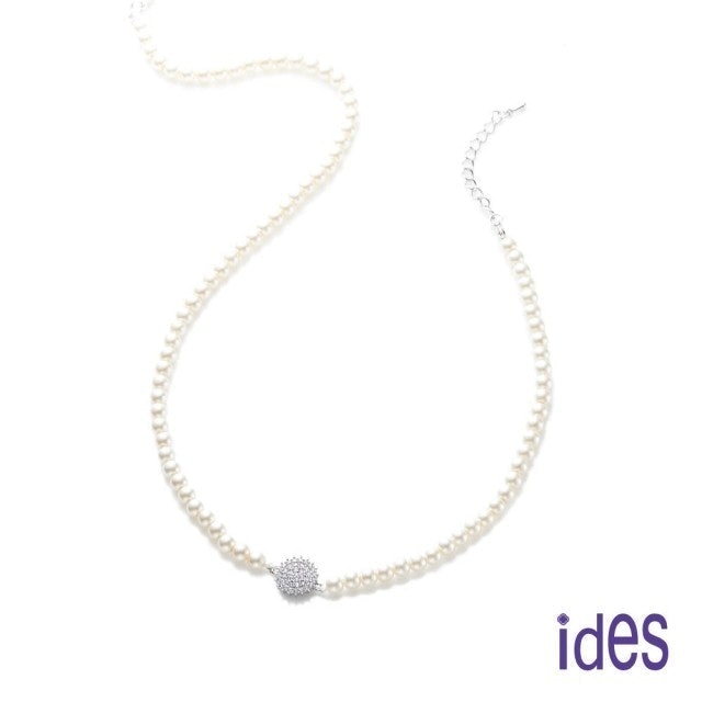 ides 愛蒂思 時尚珍珠設計深海貝珠串鍊 1