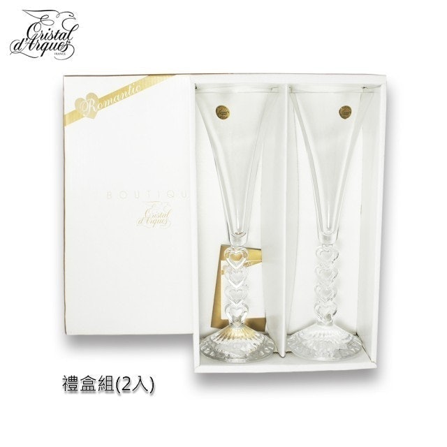CRISTAL DARQUES  水晶玻璃杯造型禮盒組 1