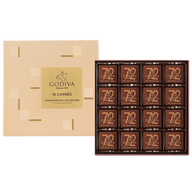 GODIVA 片裝72%黑巧克力禮盒 1