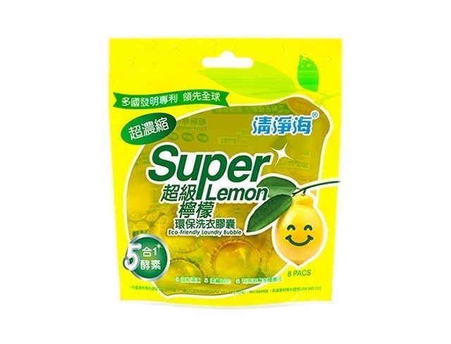清淨海  超級檸檬 環保濃縮洗衣膠囊 1