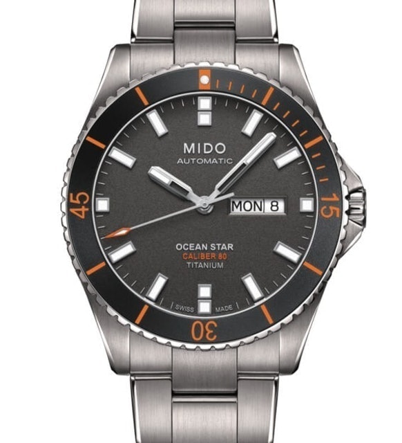 MIDO美度 海洋之星 鈦金屬潛水機械腕錶 1