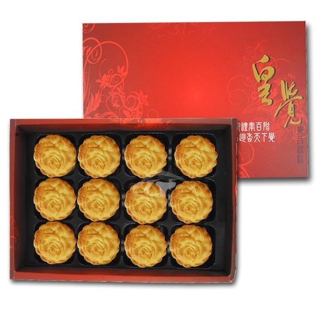 皇覺 中秋臻品系列 廣式小月餅12入禮盒 1