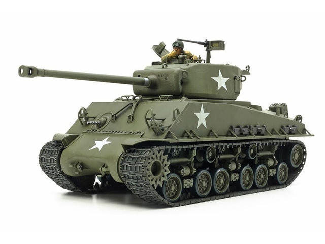 TAMITA田宮 M4A3E8 Sherman Easy Eight 歐洲戰線雪曼中型戰車 1