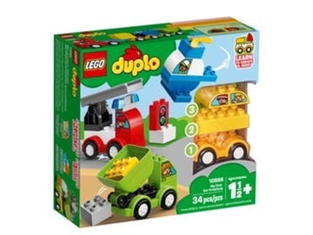LEGO樂高 duplo得寶系列 我的第一套創意汽車組合 1